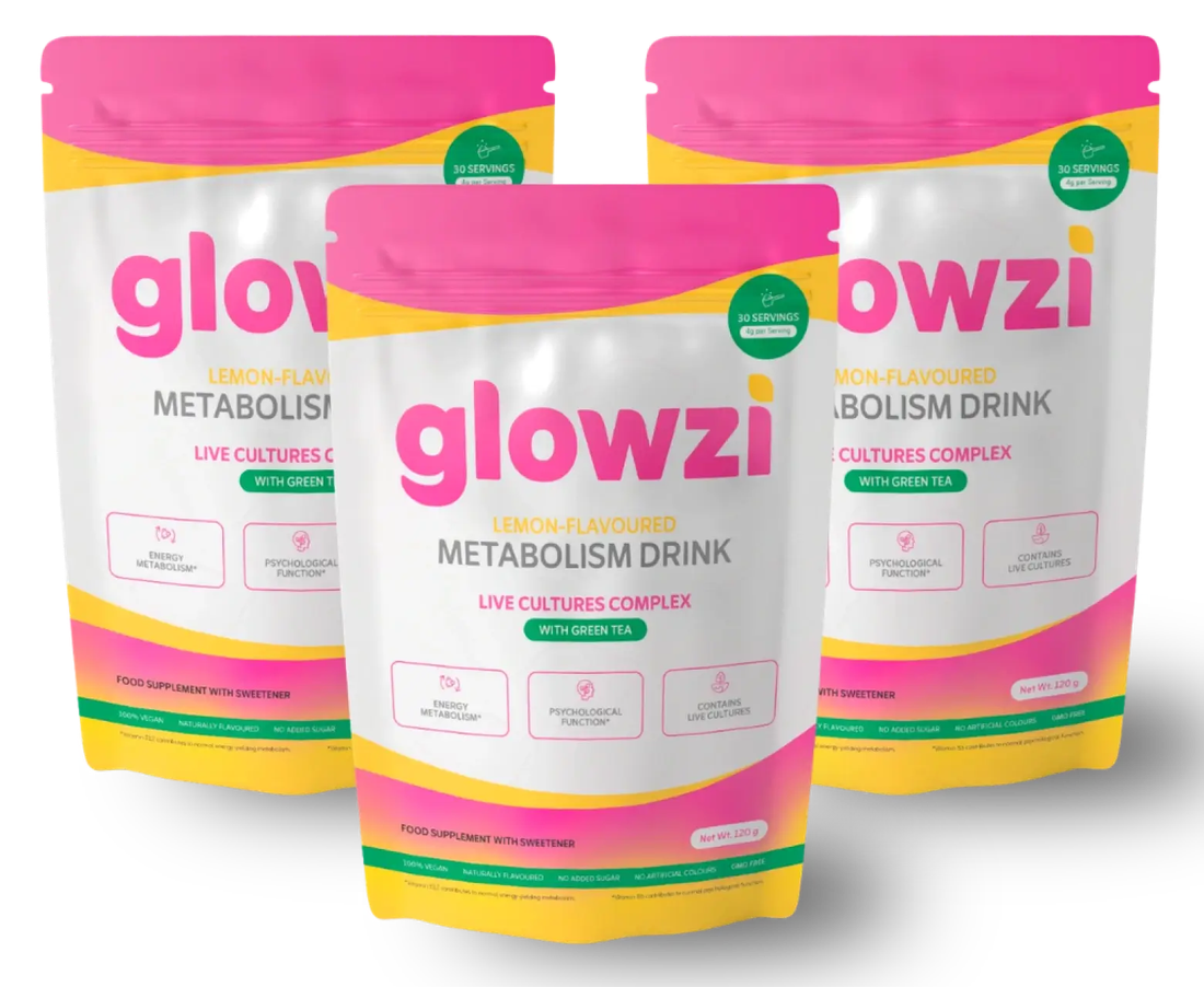 Glowzi – 3 pouches · 90 days · save 44%