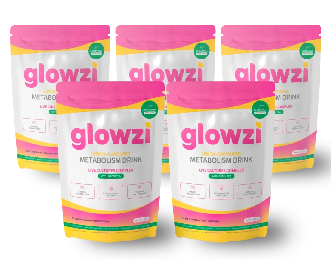 Glowzi – 5 pouches · 150 days · save 56%