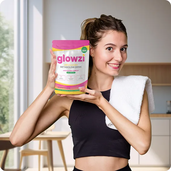 Glowzi Beutel in der Hand